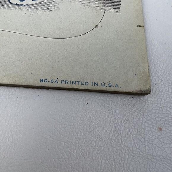 PLAYSKOOL Native American VTG 50s Puzzle Lot Indian  80-6A 6B USA Golden Press - Picture 7 of 10